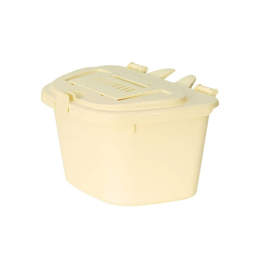 7 LITRE CADDY IN CREAM UNBRANDED        