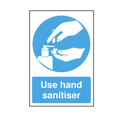 USE HAND SANITISER SIGN                 