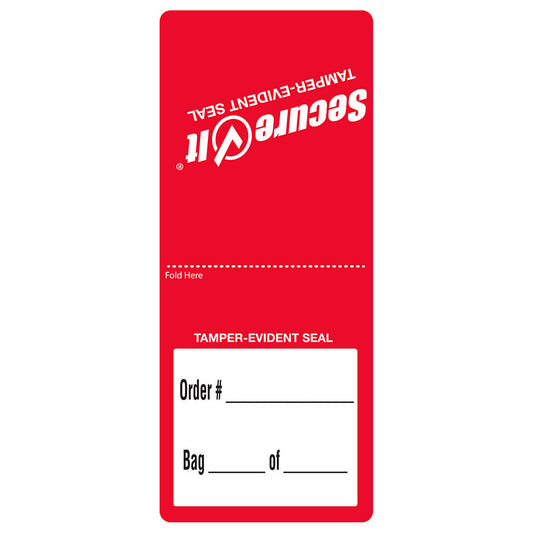 TAMPER EVIDENT SECUREIT LABEL 64X152MMNR