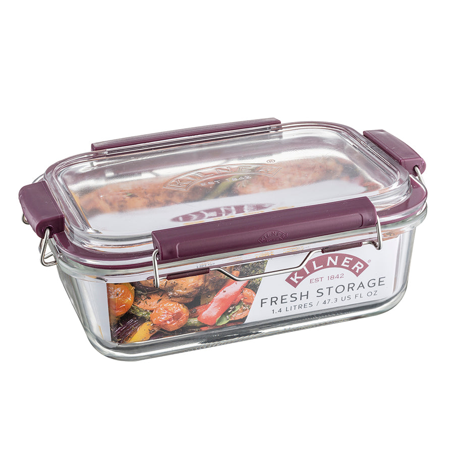 THE KILNER FRESH STORAGE 1.LT GLASS NR   x6