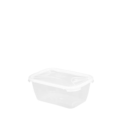 CUISINE 1.2L RECTANGULAR FOOD BOX CLEAR 