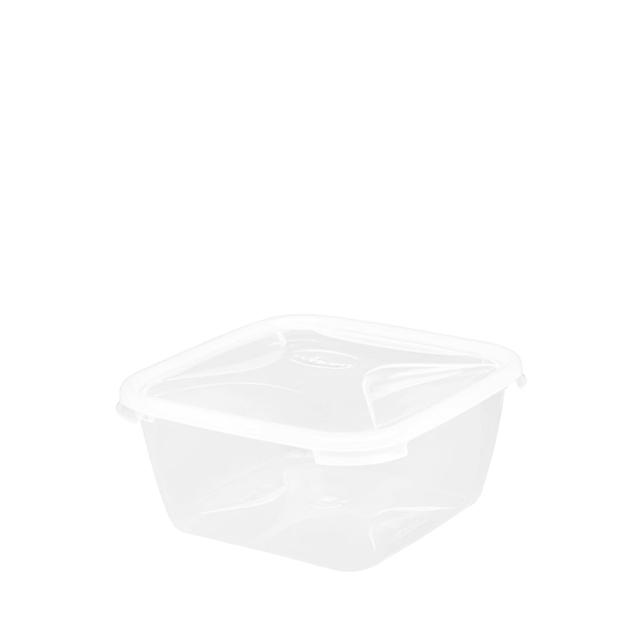 CUISINE 2L SQUARE FOOD BOX CLEAR        