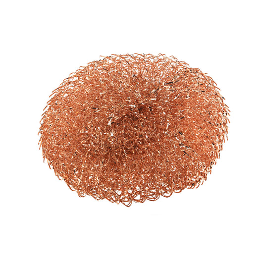 SCOURER METAL COPPER FACED (PK25)       