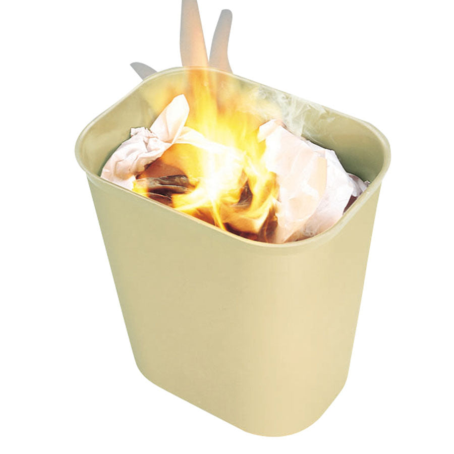 13lt FIRE RESISTANT BIN BEGE            