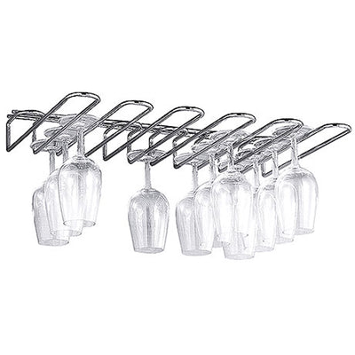 WIRE GLASS RACK 6MM CHROME PLATED NR    