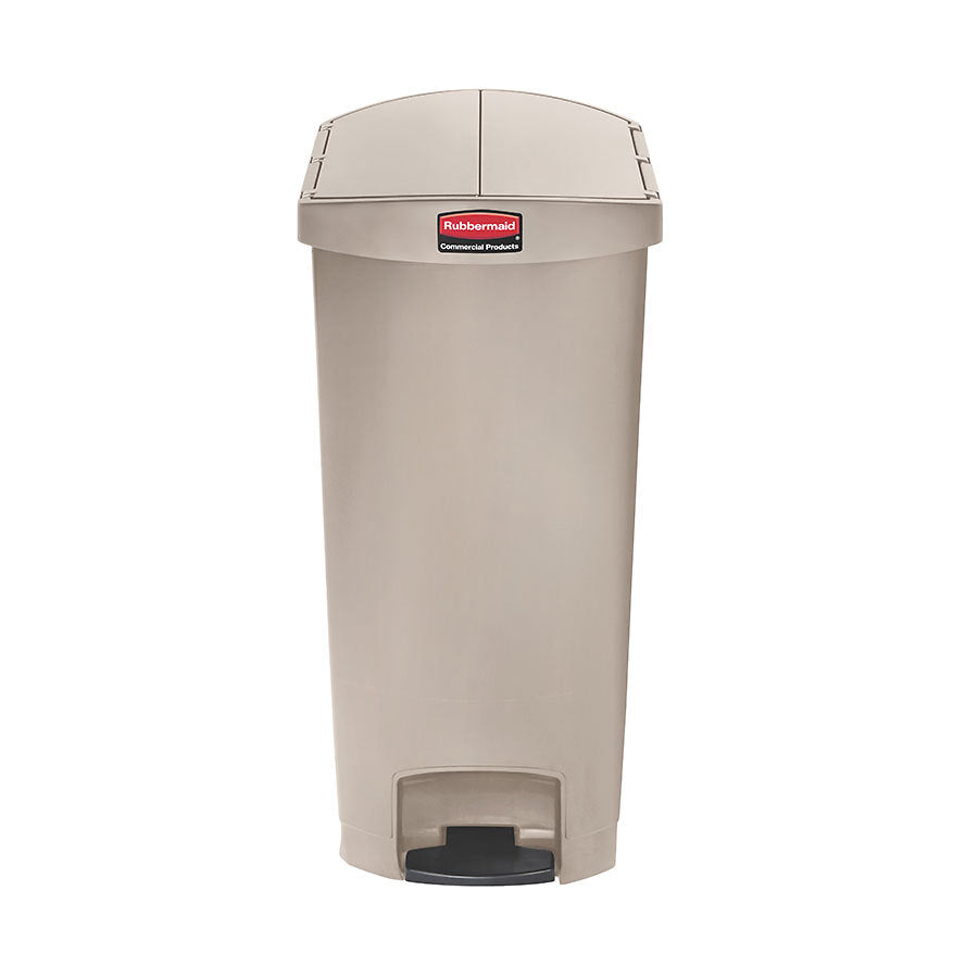 SLIM STEP-ON (ENDSTEP) BIN 68L BEIGE    