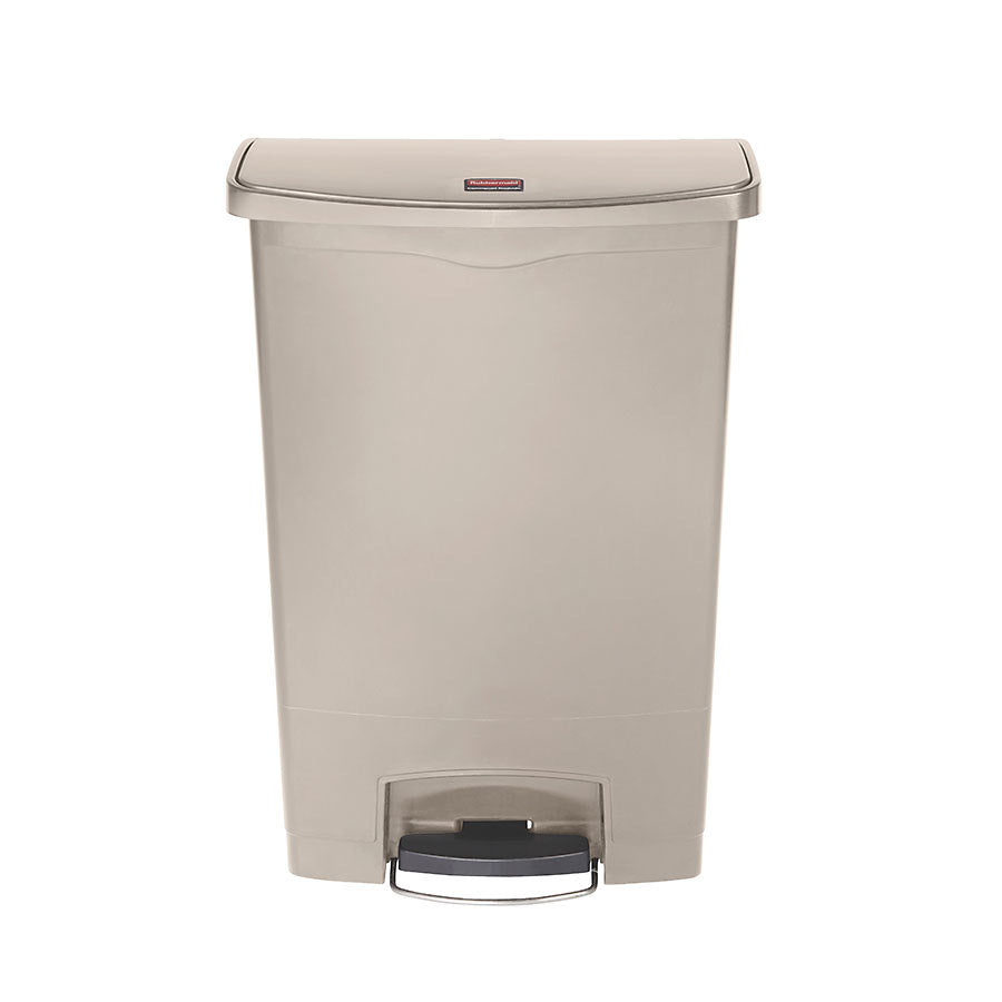 SLIM STEP-ON (FRONTSTEP) BIN 87L BEIGE  