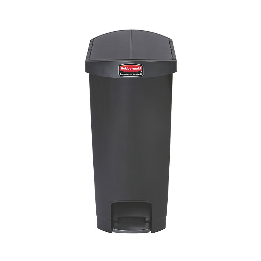 SLIM STEP-ON (ENDSTEP) BIN 50L BLACK    