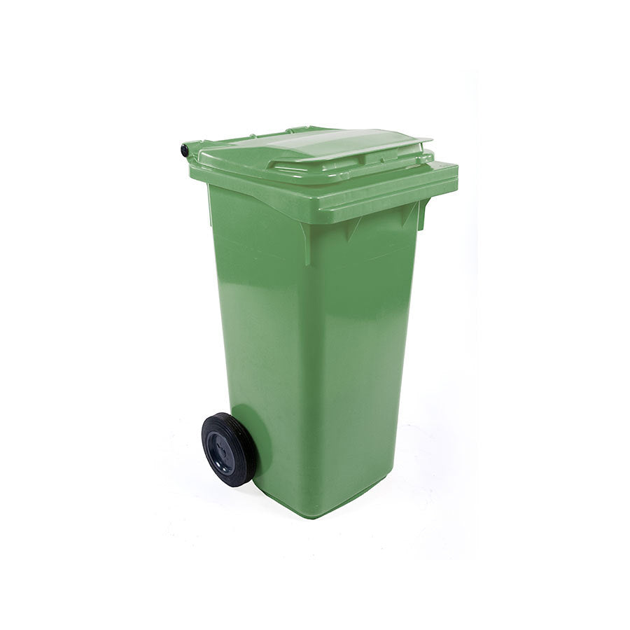 WHEELIE BIN GREEN 120LTRS 555X480X930MM 