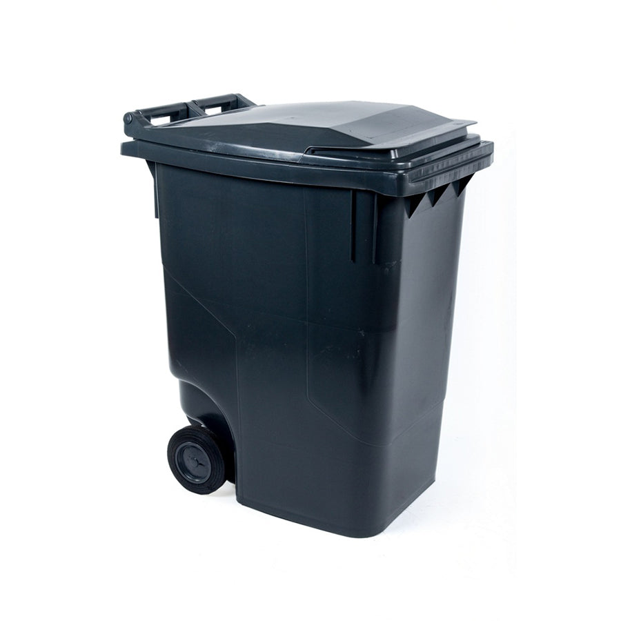 WHEELIE BIN GREY 120LTRS 555X480X930MM  