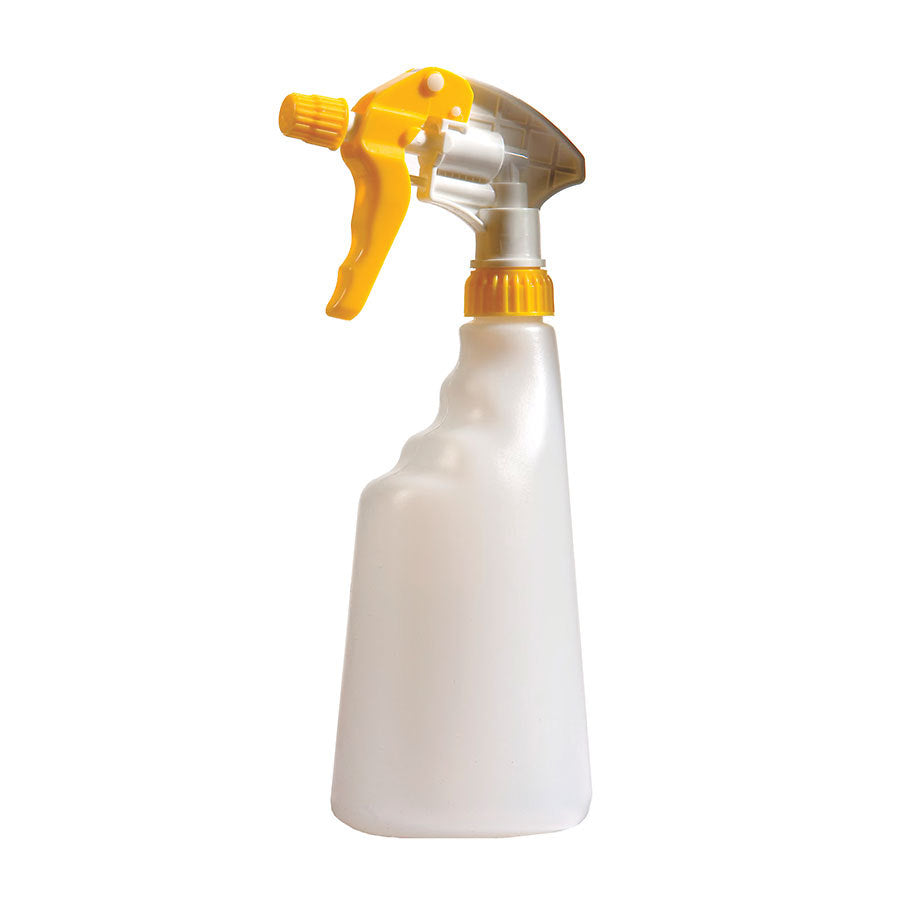 SPRAY BOTTLE WITH YELLOW TOP            