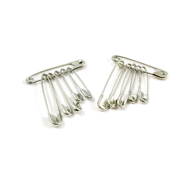 SAFETY PINS ASSORTED (PACK OF 12)       