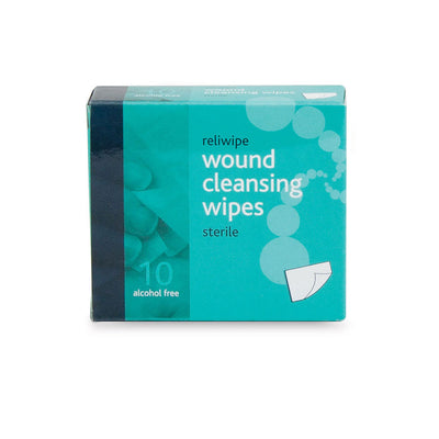 RELIWIPE MOIST CLEANSING WIPES (BOX 10) 