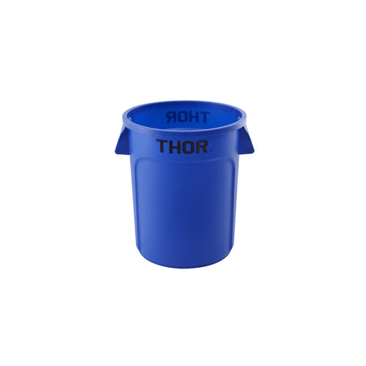 ROUND ALL PURPOSE BIN 75L BLUE          