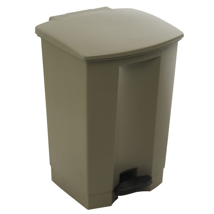 STEP-ON BIN 45L 41.3X40X60CM BEIGE      