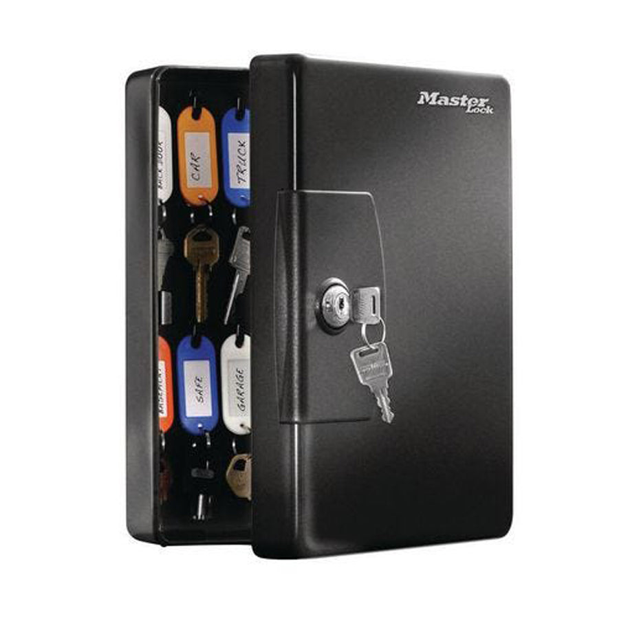 BLACK KEY BOX 25 KEY CAPACITY NR        