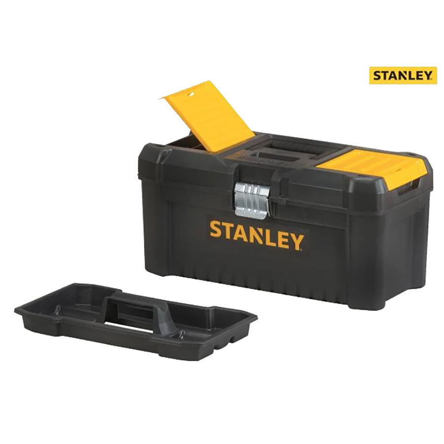 BASIC TOOLBOX W/ORGANISER TOP BLK/YELL  