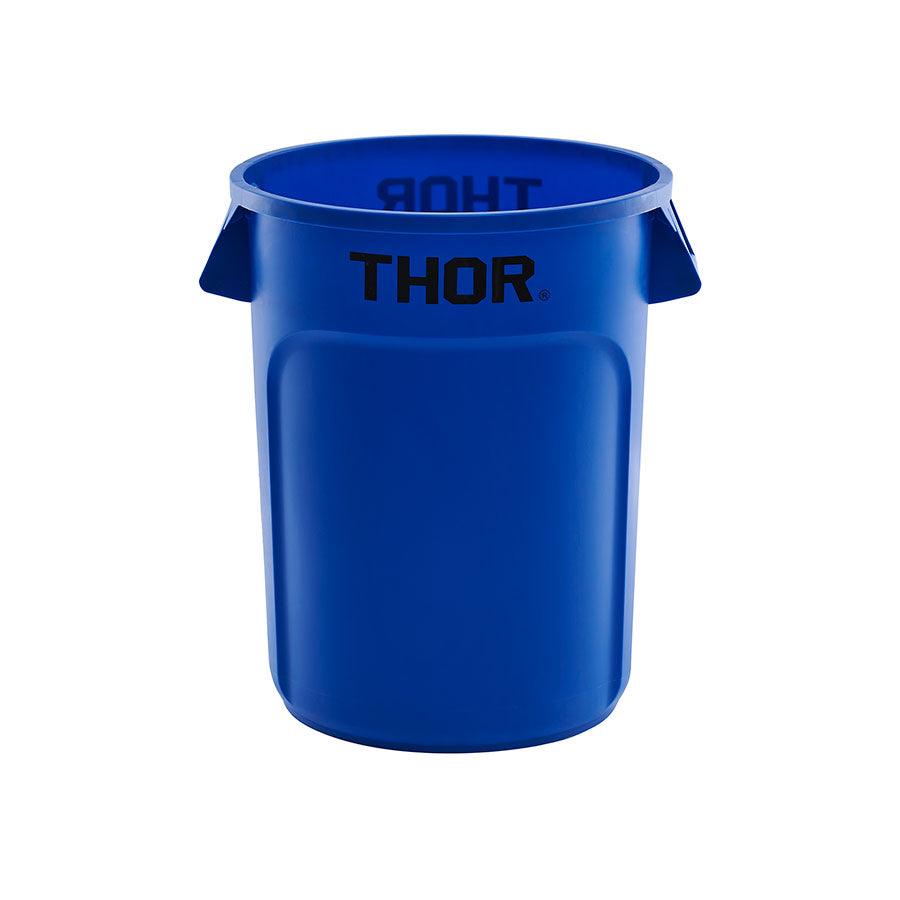 ROUND ALL PURPOSE BIN 38L BLUE          