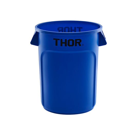 ROUND ALL PURPOSE BIN 38L BLUE          