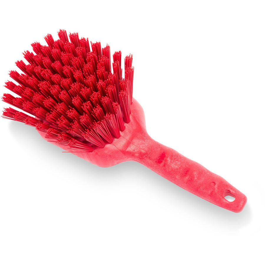 UTILITY SCRUB BRUSH 8" RED              