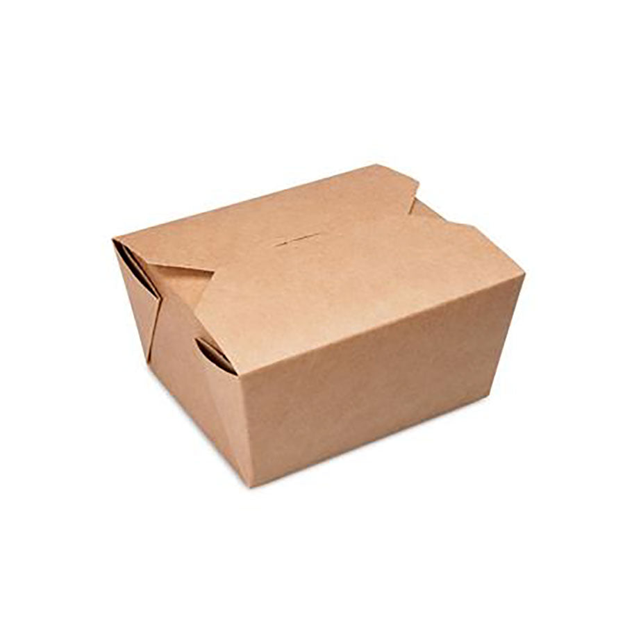 NO.1 26OZ KRAFT BIO FOOD CARTON (450)   