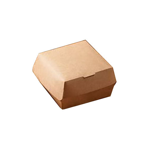 PLAIN BURGER BOX 119MM X 117MM (100)    