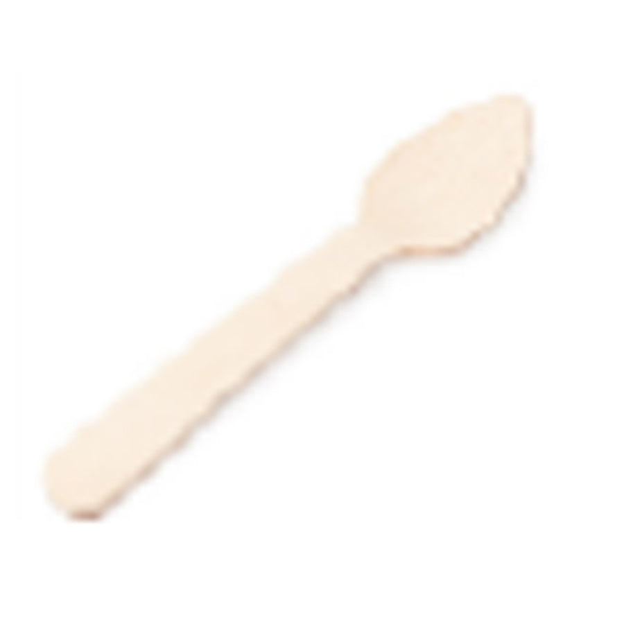 SUSTAIN 110MM WOODEN TEA SPOON (1000)   