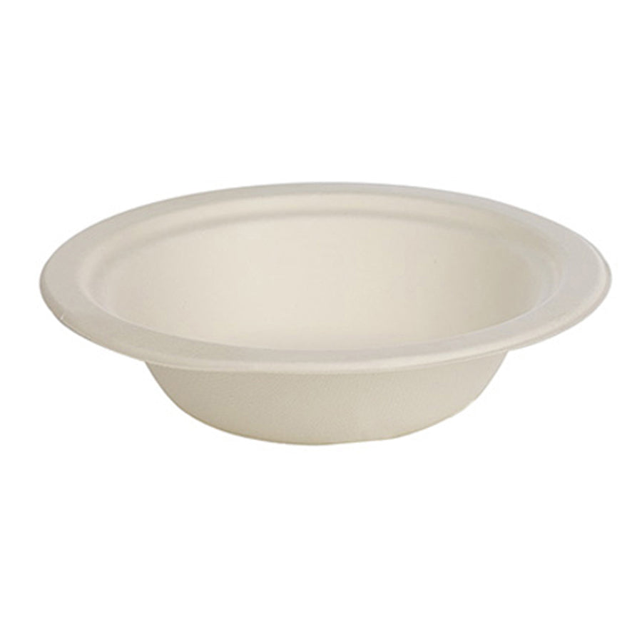 SUSTAIN 12OZ BAGASSE BOWL (500 CASE)    