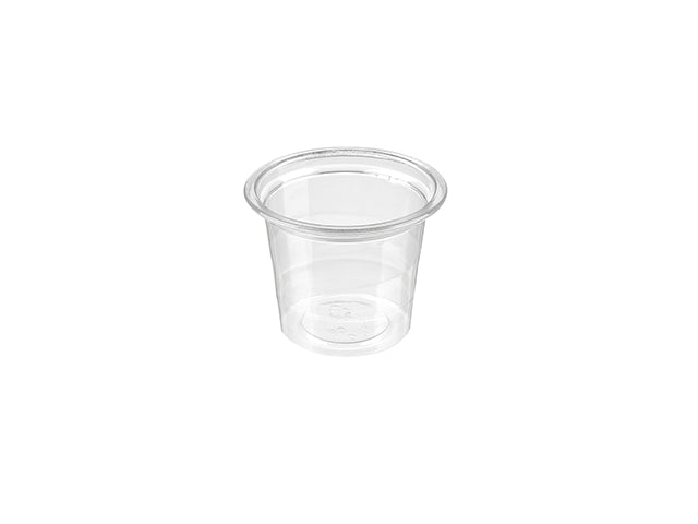 Portion Pots - Clear Pet Lids Pet 5000 1oz