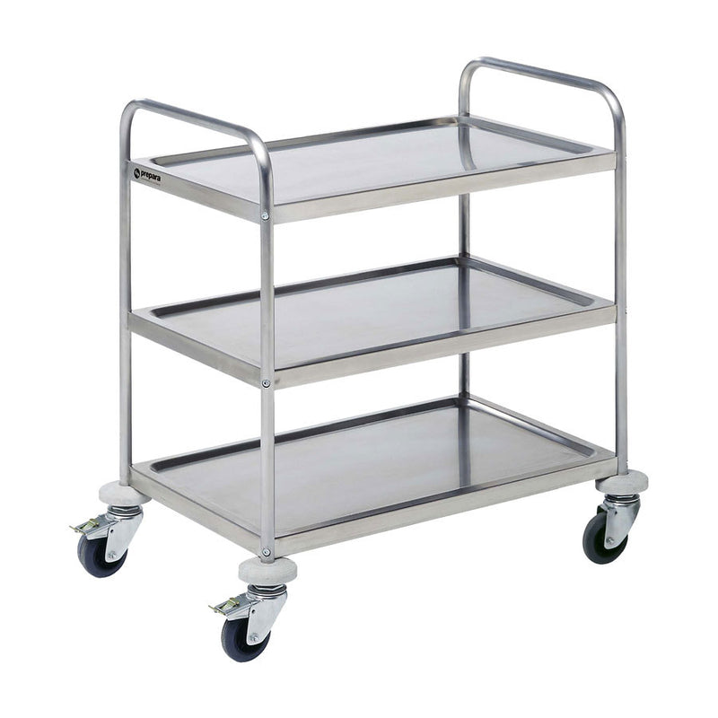 CONNECTA 3 TIER SERVICE TROLLEY - F/PACK
