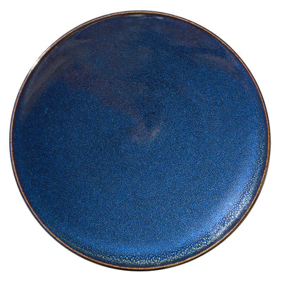 JARS TOURRON INDIGO BLUE PLATE 32.5CM   