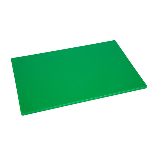 Hygiplas Low Density Green Chopping Board - Standard - 12(H) x 450(W) x 300(L)mm