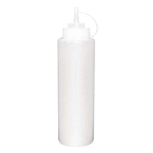 Vogue Clear Squeeze Sauce Bottle 24oz - Capacity: 681ml | Polyethylene