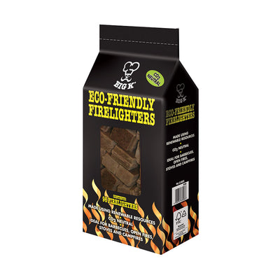 ECO-FRIENDLY FIRELIGHTERS (BAG OF 96)   