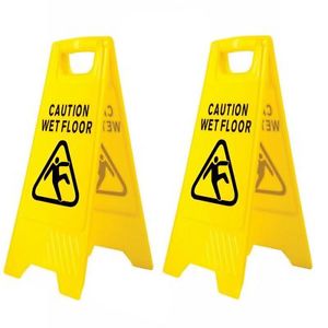 Jantex Wet Floor Safety Sign