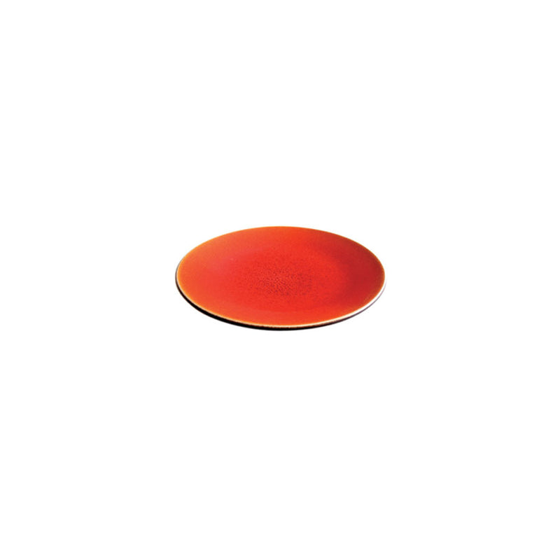 JARS TOURRON ORANGE PLATE 32.5CM        