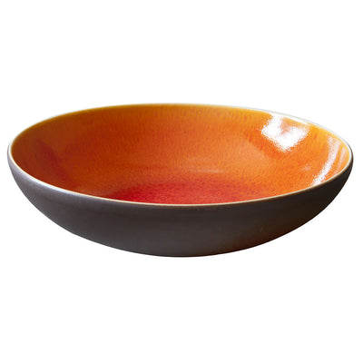 JARS TOURRON ORANGE PASTA BOWL 23.7CM    x6