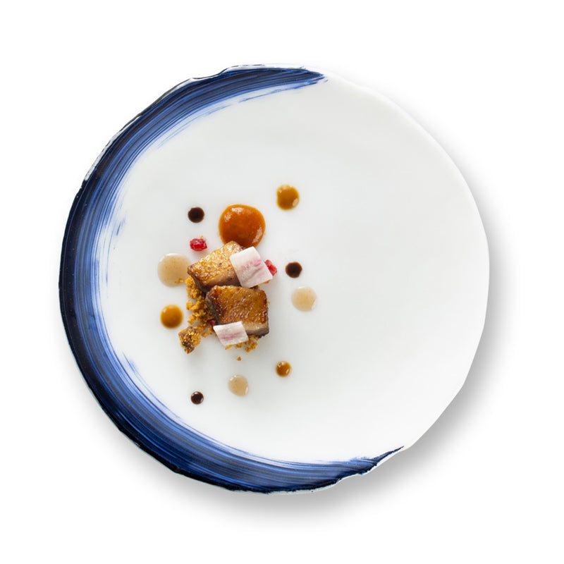 PORDAMSA OIA GLASS PLATE 23CM            x6