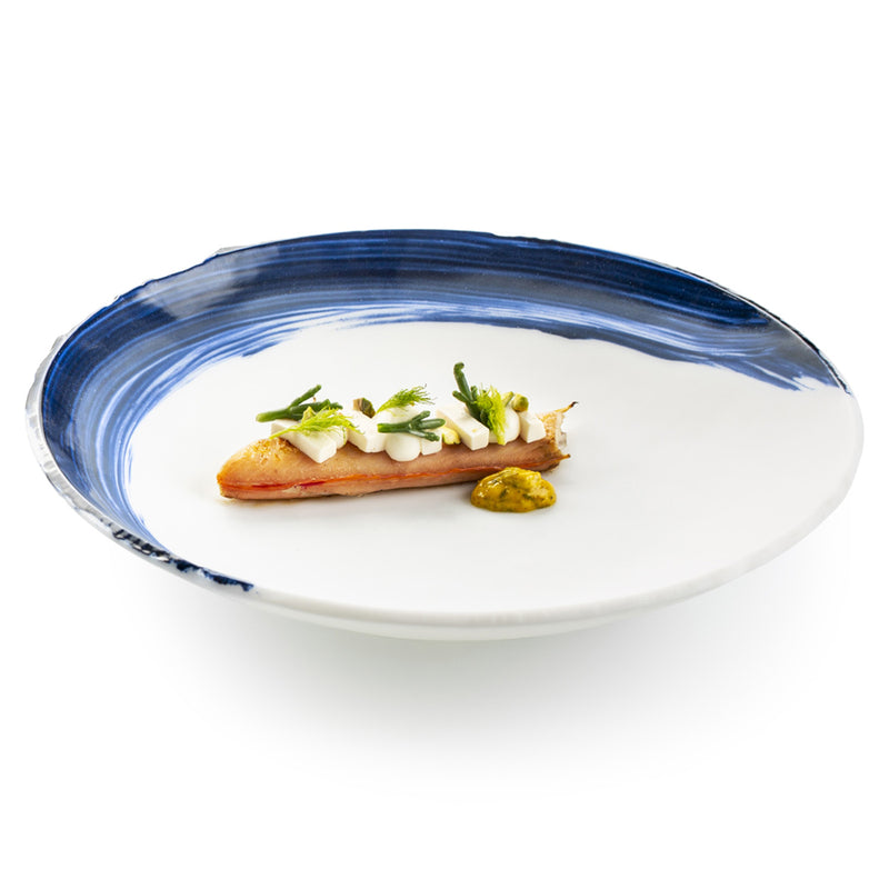 PORDAMSA OIA GLASS DEEP PLATE 25CM       x6