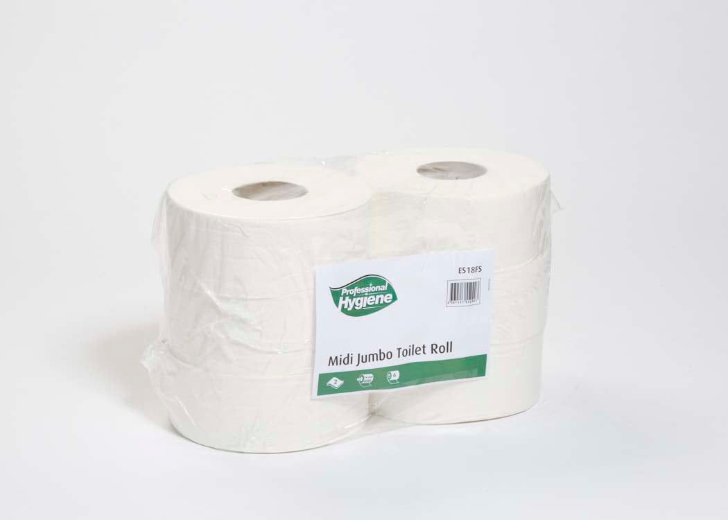 Mini Jumbo Toilet Rolls 150m (60mm Core) Recycled Pack of 12