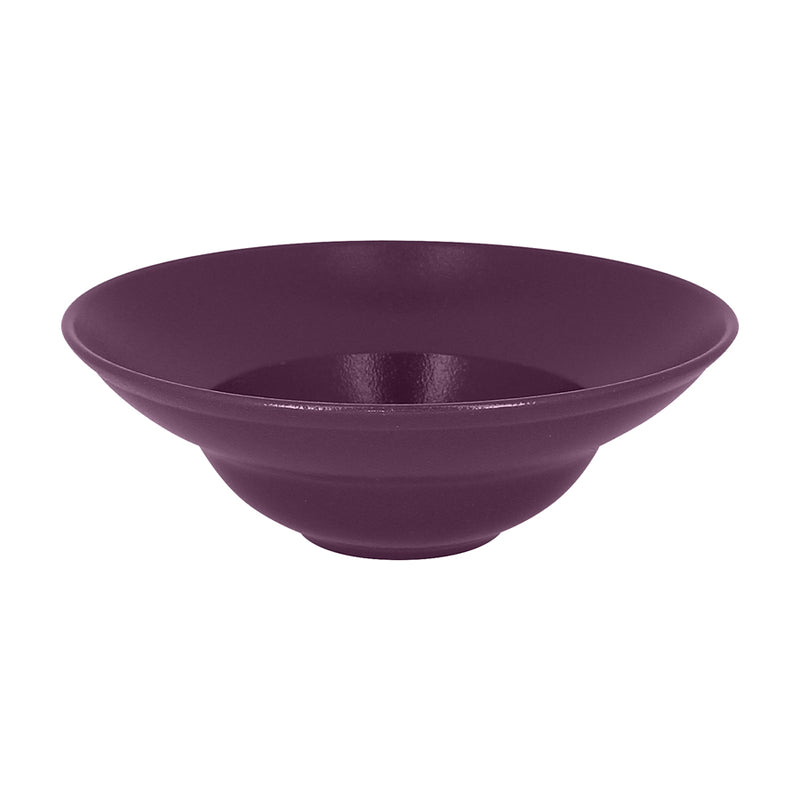 NMELLOW EXTRA DEEP PLATE 23CM PLUM PURPL x6