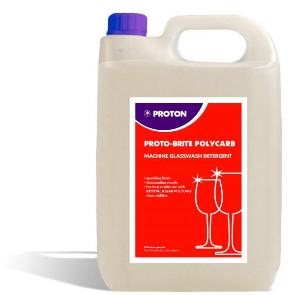 Polycarbonate Glasswash Starter Pack (Twin Pack) (2 x 5 Litre) - 1x2