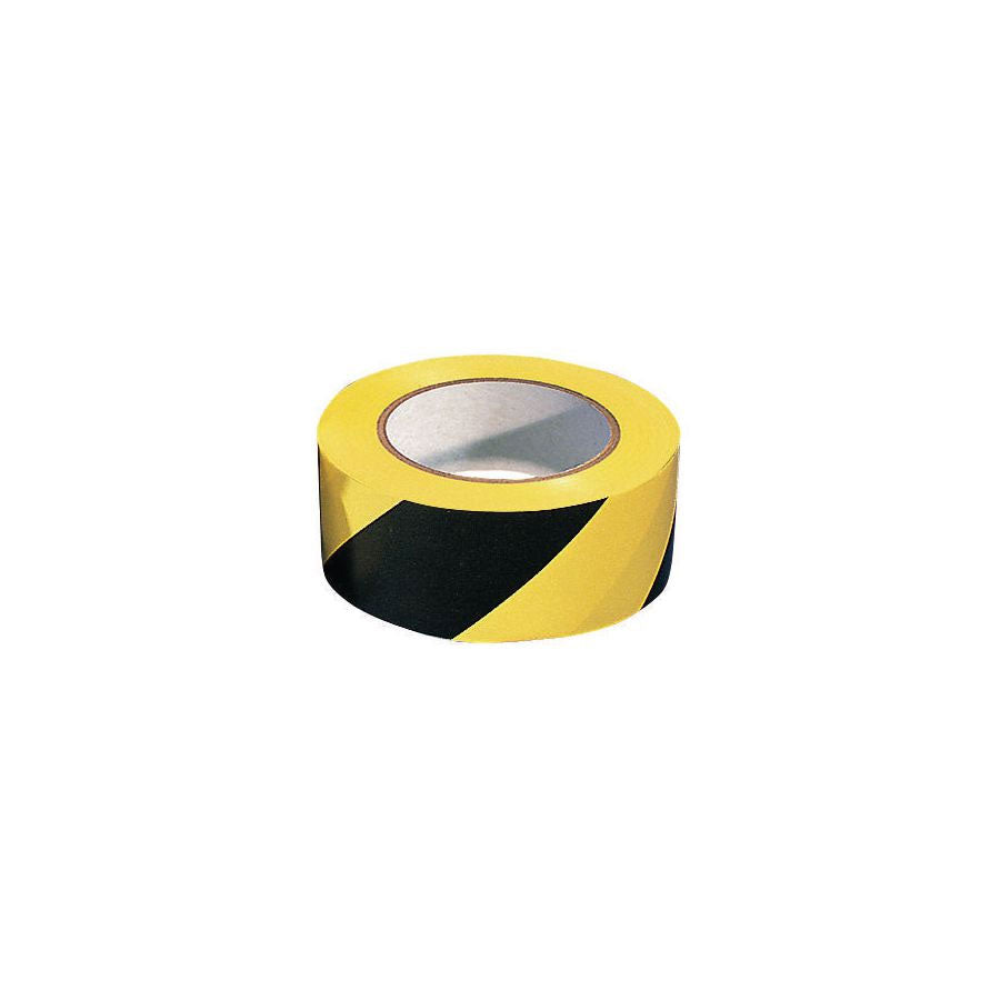 LINE MARKING HAZARD FLOOR TAPE50MMX33MNR