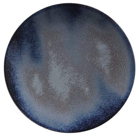 REBEL DARK BLUE COUPE PLATE 27.3CM       x6