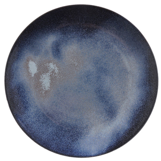REBEL DARK BLUE COUPE PLATE 34CM         x6