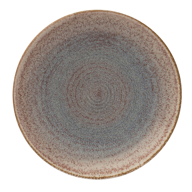 ECO COASTAL BLUE COUPE PLATE 16.4CM      x6