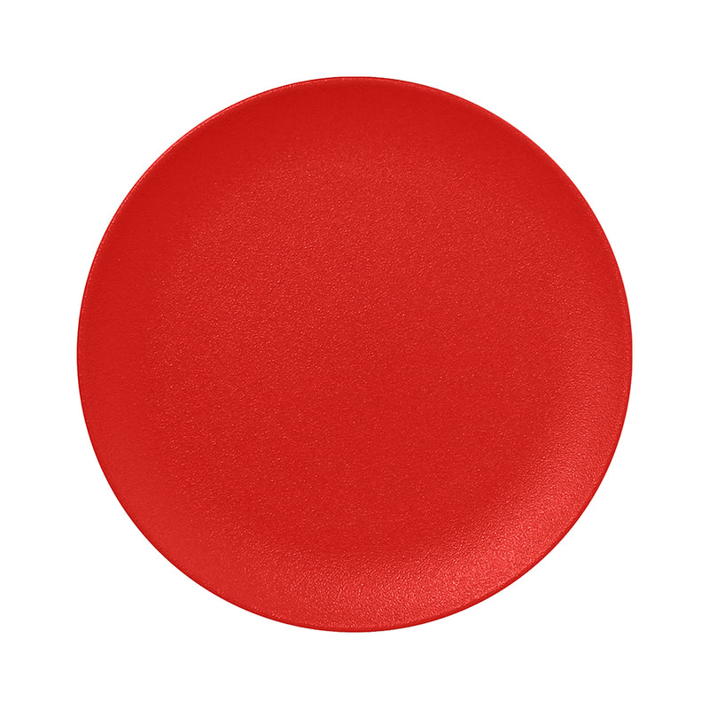 NEO FUSION FLAT COUPE PLATE BRIGHT RED 1 x24