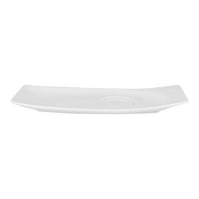 MAZZA RECTANGULAR SAUCER 2 INDENTS 26X10 x6