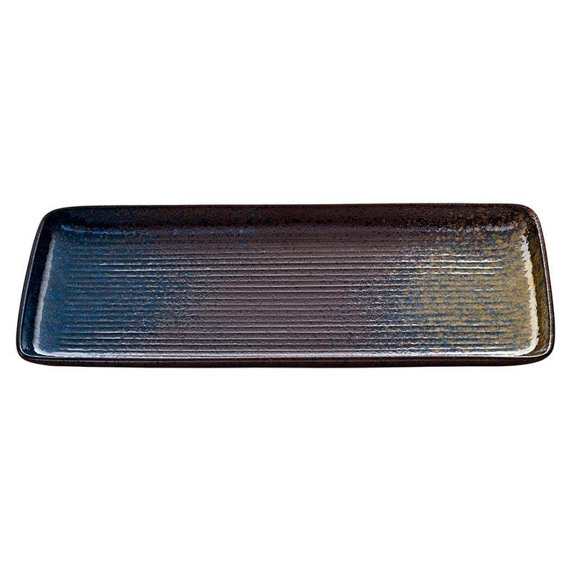 SEA RECTANGULAR PLATTER 22CM X 10CM      x6