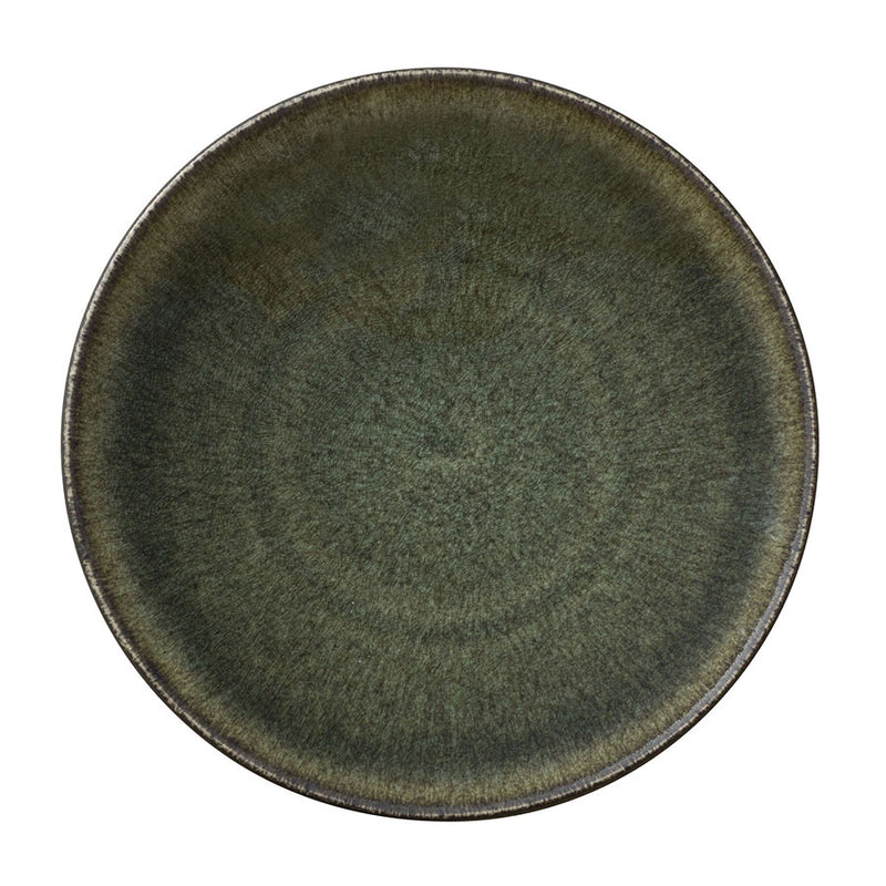 JARS TOURRON SAMOA GREEN PLATE 31CM      x6